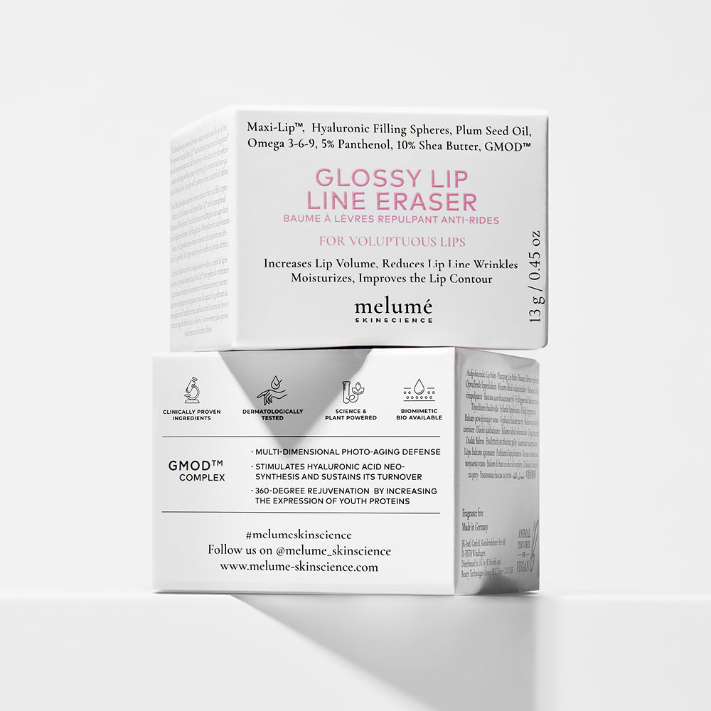 image packshot of packaging of glossy lip line eraser