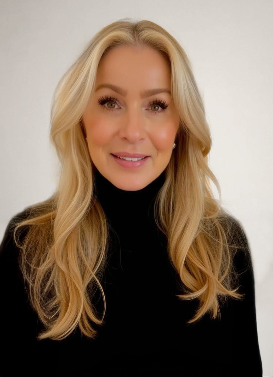 image of melume skinscience founder Harriet Ploeger